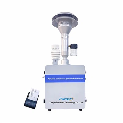 Sistema de monitorització en línia de pols de raigs beta portàtil